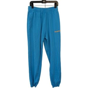 TALENTLESS Blue Orange Jogger Sweatpants. Small
